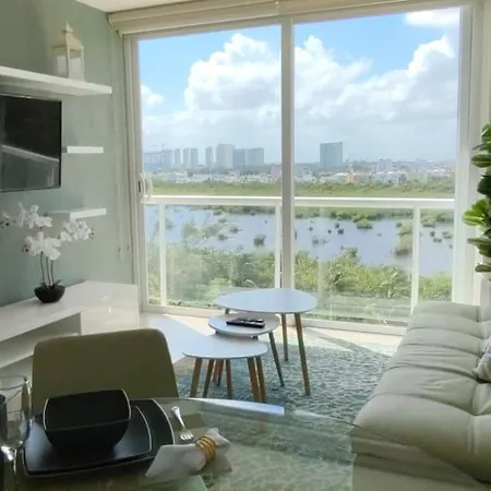Departamento En Amara Cancun, Puerta Del Mar